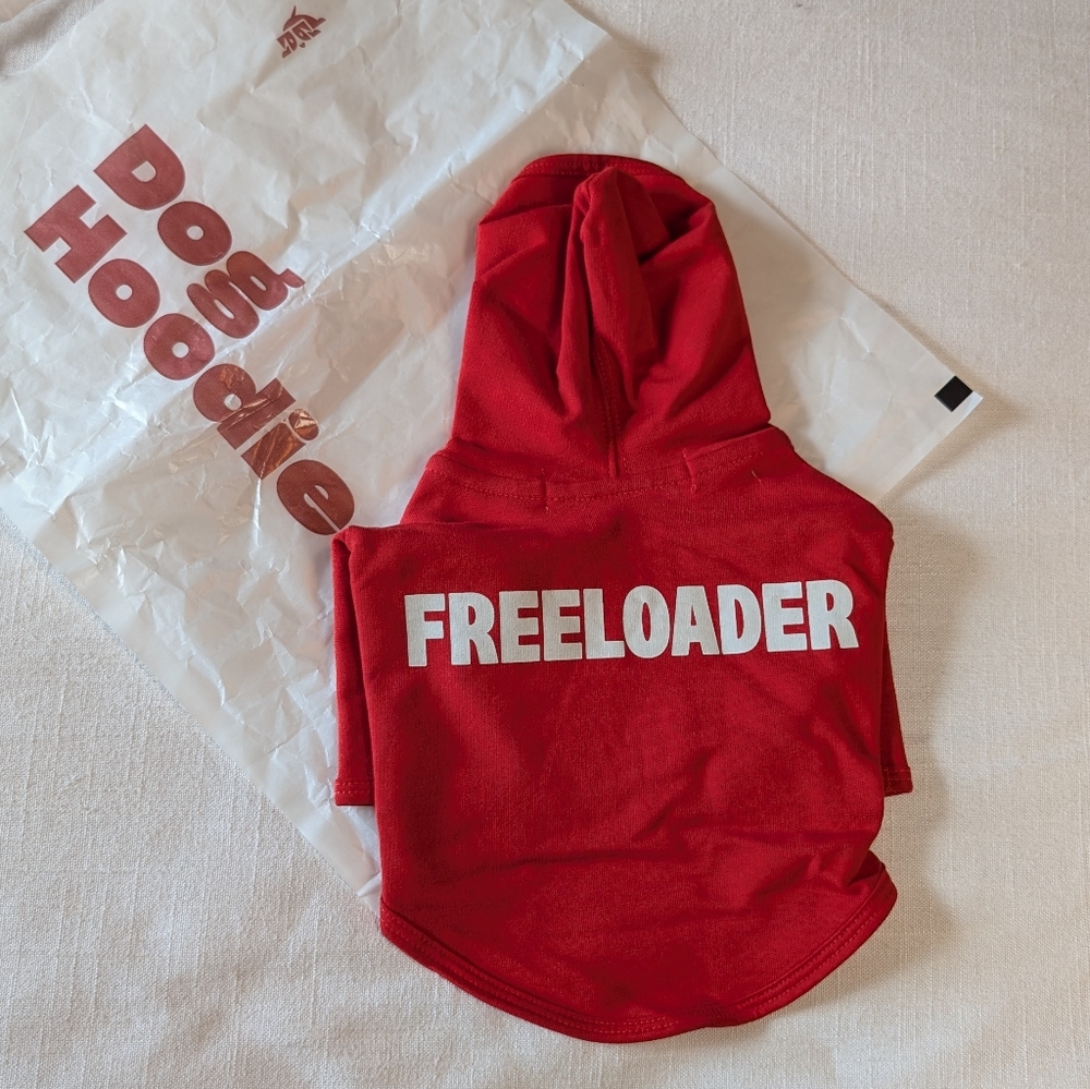Freeloader Red Dog Hoodie